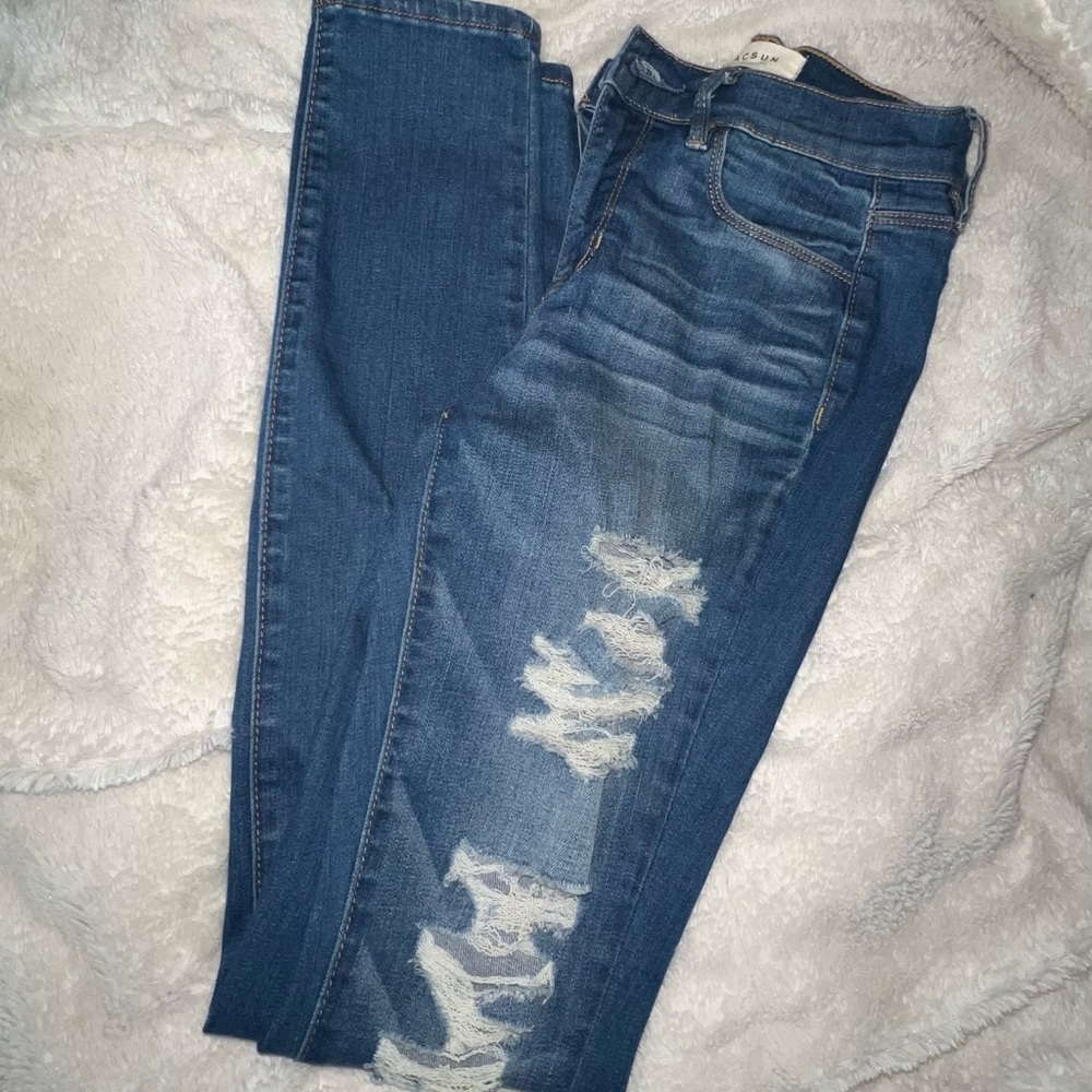 Pacsun ripped skinny jeans